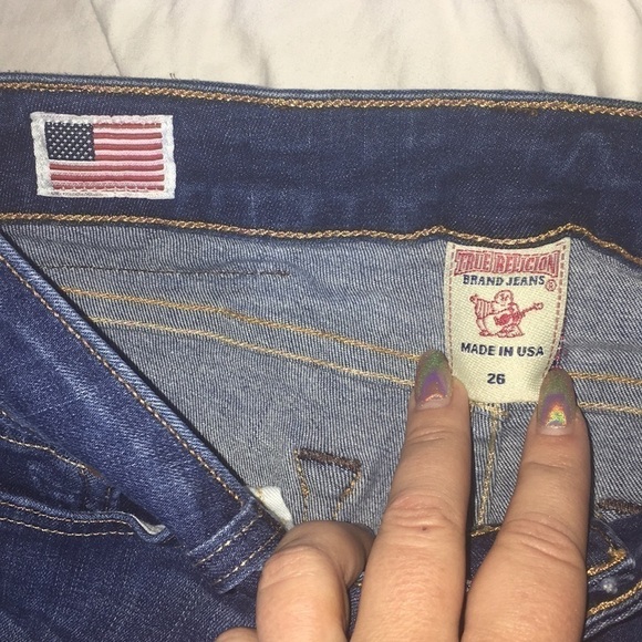 True Religion boot cut altered Jeans - Picture 7 of 8